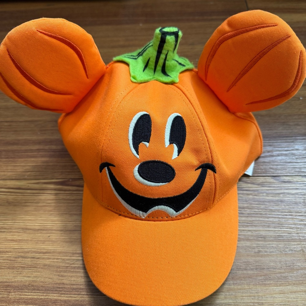 Disney Parks “Hey Pumpkin” Mickey Pumpkin Hat